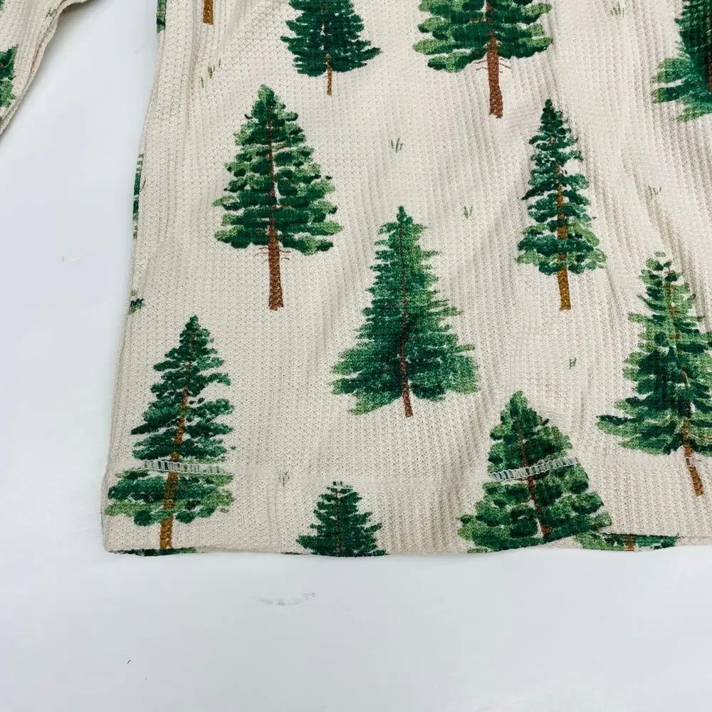NWT Angel Dear 4T Forest Trees PJs